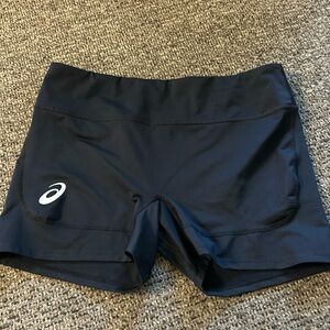 Large Black Asics Spandex